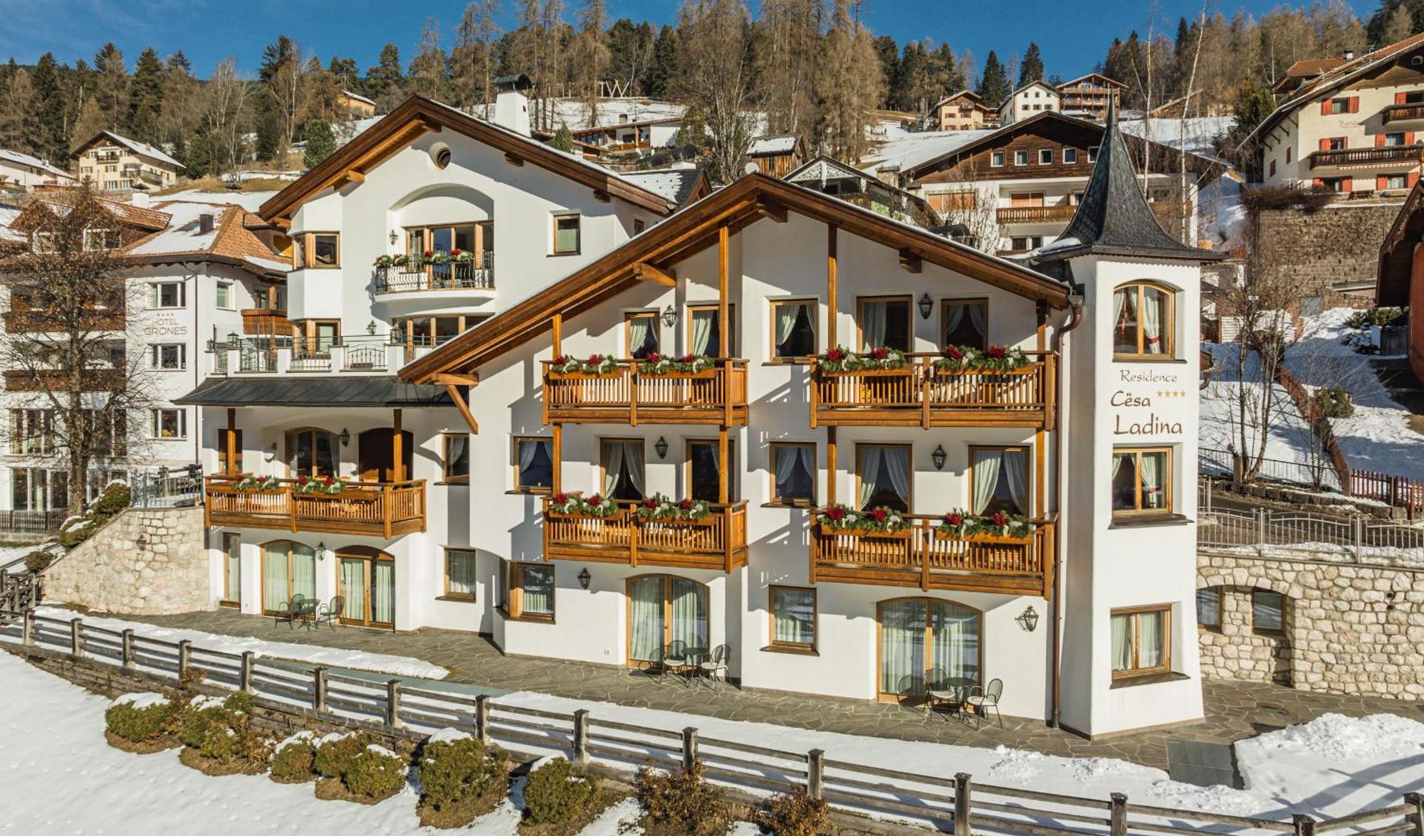 Residence Cesa Ladina St. Ulrich in Gröden Exterior foto